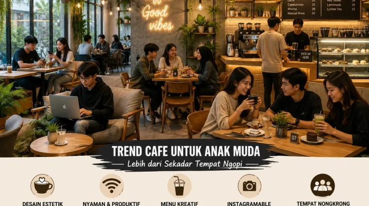 Tren Cafe untuk Anak Muda, "Lebih dari Sekadar Tempat Ngopi"