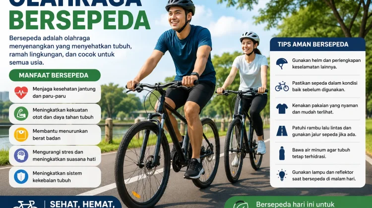 Olahraga Bersepeda, "Aktivitas Sehat yang Menyenangkan untuk Semua Usia"