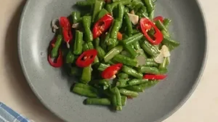 oseng oseng kacang panjang yang praktis dan murah