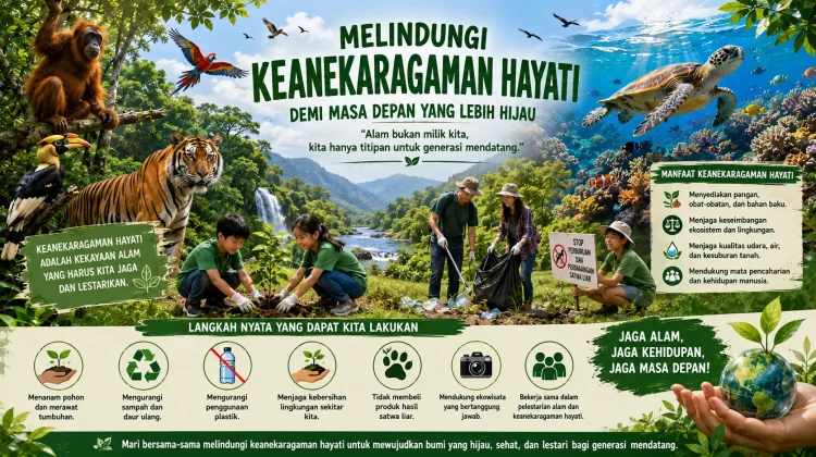 Melindungi Keanekaragaman Hayati Demi Masa Depan yang Lebih Hijau