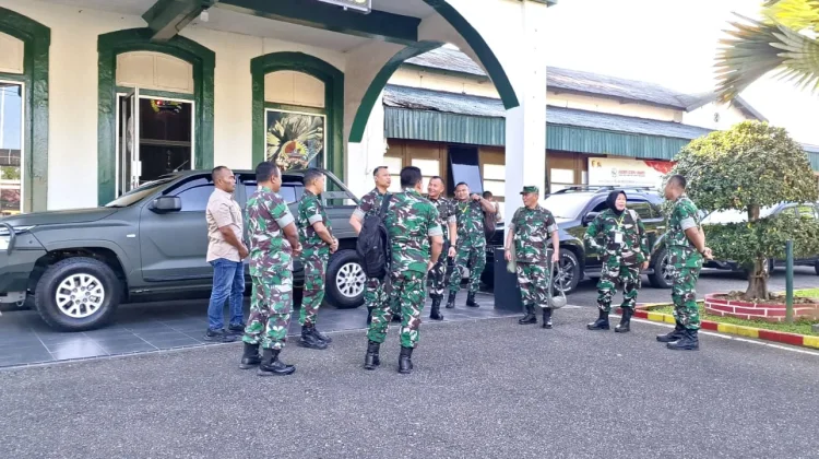 Tim Wasrik Itdam XX Audit Kinerja di Kodim 0304/Agam, Tekankan Tertib Administrasi