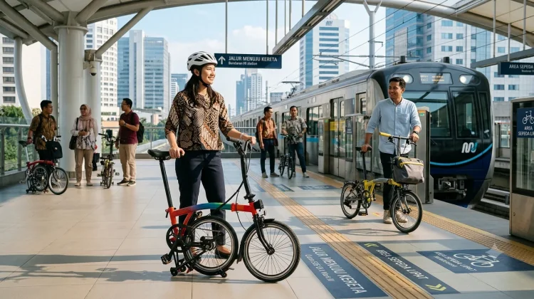 Tren Sepeda Lipat Makin Digemari Masyarakat Urban Masa Kini