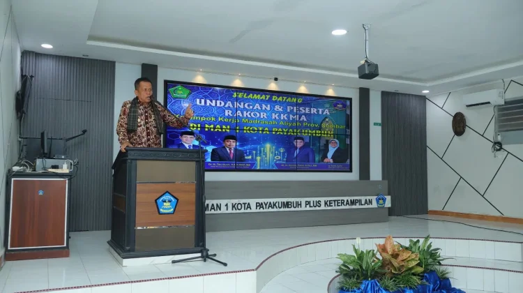 Wawako Payakumbuh Buka Rakor KKMA Sumbar, Bahas Mutu Pendidikan Madrasah