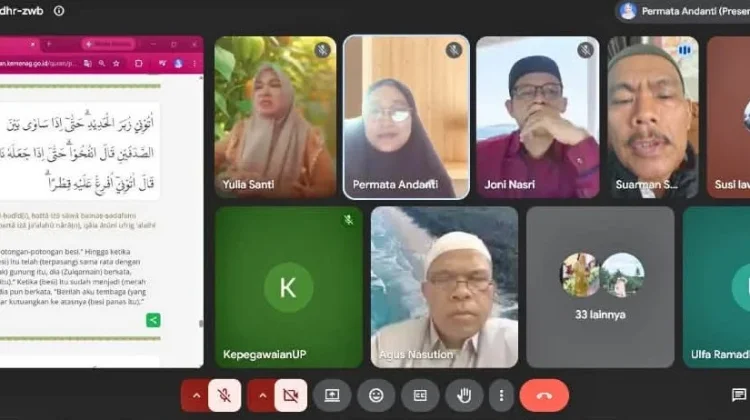 ASN Kemenag Padang Panjang Rutinkan Al Kahfi