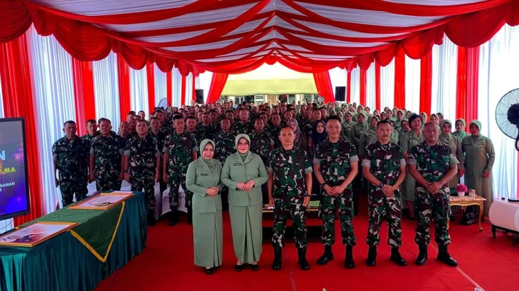 Danrem 032/Wirabraja Ingatkan Prajurit Jaga Kesehatan dan Bermedsos Bijak