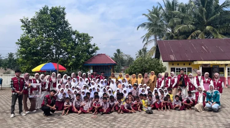 Mahasiswa KKN UNP Gelar Pesta Ceria Hari Anak
