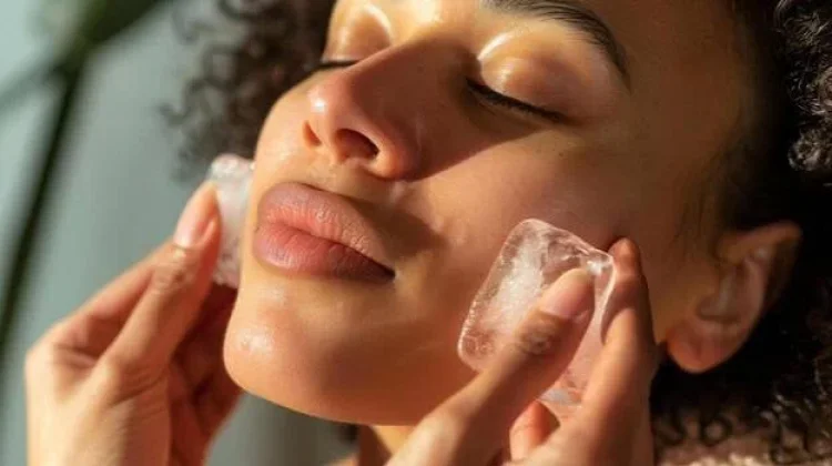 Rendam Wajah Air Es, Benarkah Bikin Kulit Makin Glowing?