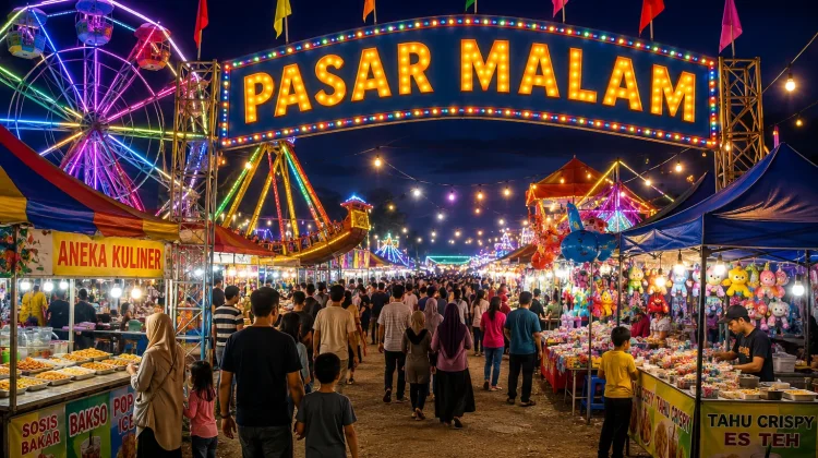 Pasar Malam, "Hiburan Rakyat yang Selalu Dinantikan"