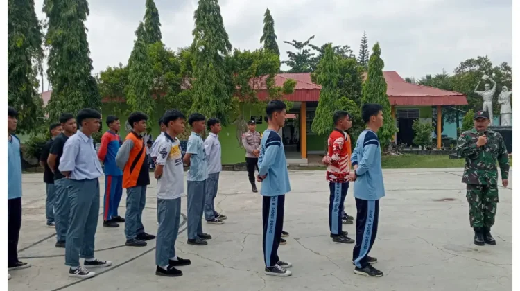 Babinsa Seleksi Calon Paskibraka Kecamatan Padang Ganting