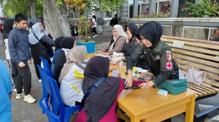 Kodim 0307 Gelar Cek Kesehatan Gratis