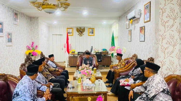 PGRI Tanah Datar Silaturahmi ke Kemenag