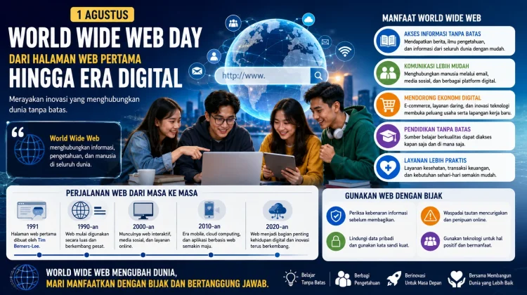 World Wide Web Day: Dari Halaman Web Pertama hingga Era Digital