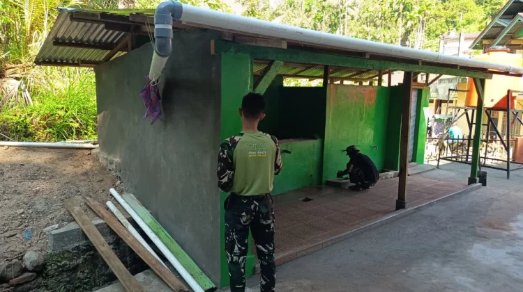 Satgas TMMD Kodim 0304/Agam Dampingi Pengobatan Gratis Masyarakat