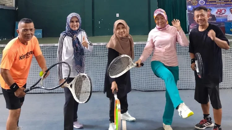 Seru! Komunitas Tenis Pagan dan Bucan Rutin Ber-Play Tenis