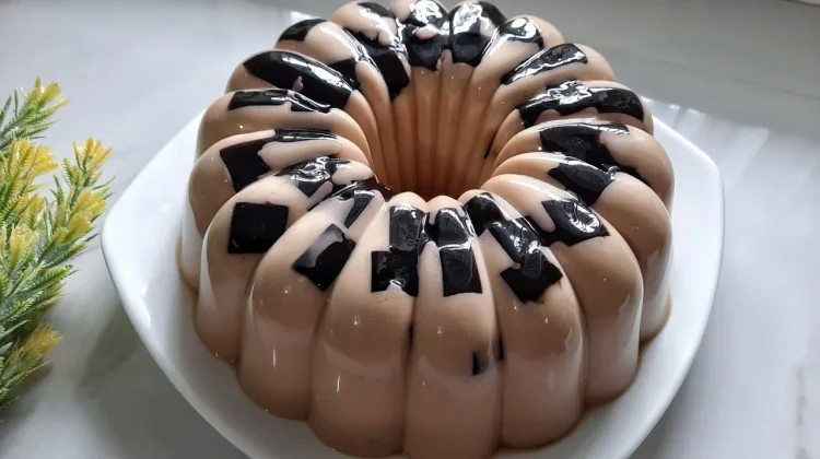 Resep Puding Cappucino Cincau yang Lembut, Enak, dan Segar
