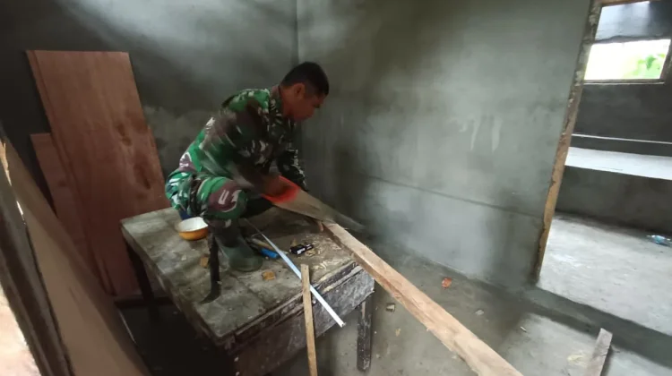 Satgas TMMD Kodim 0304/Agam Kebut Pengerjaan RTLH Pendri