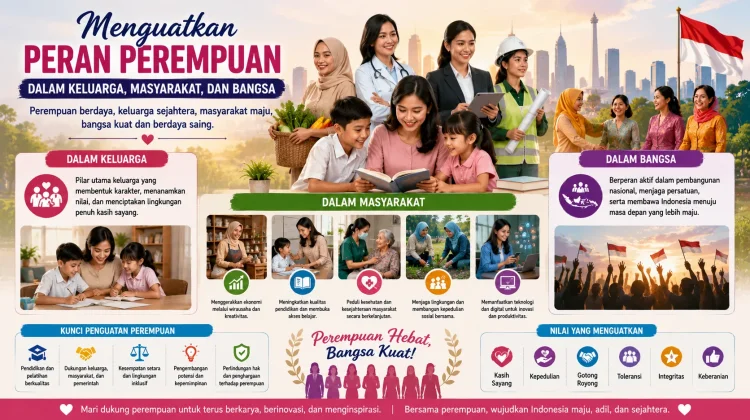 Menguatkan Peran Perempuan dalam Keluarga, Masyarakat, dan Bangsa