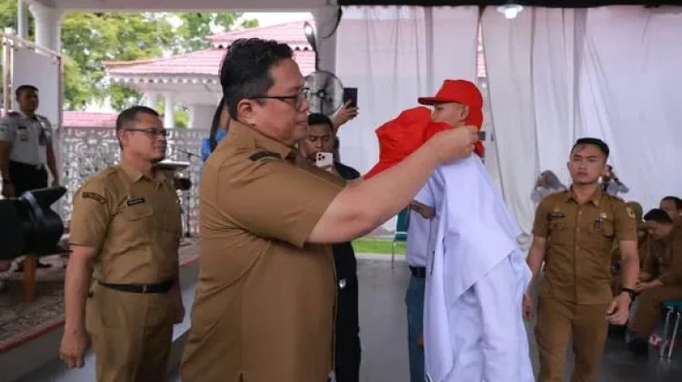 63 Calon Paskibraka Tanah Datar Ikuti Pemusatan Diklat