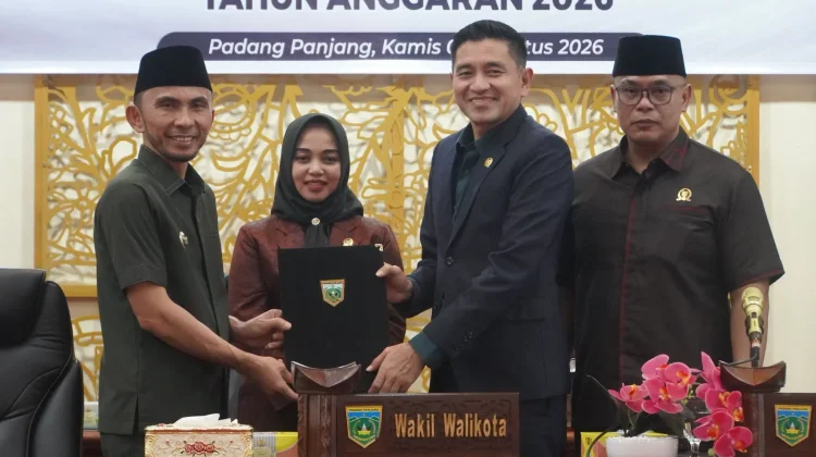 Pemko Padang Panjang Ajukan Perubahan APBD 2026 Dongkrak Ekonomi