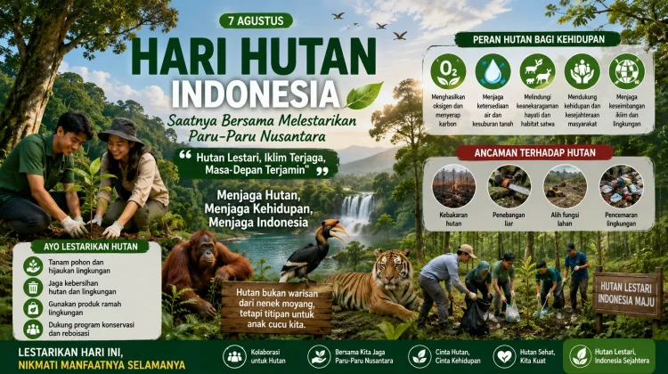 Hari Hutan Indonesia: Saatnya Bersama Melestarikan Paru-Paru Nusantara
