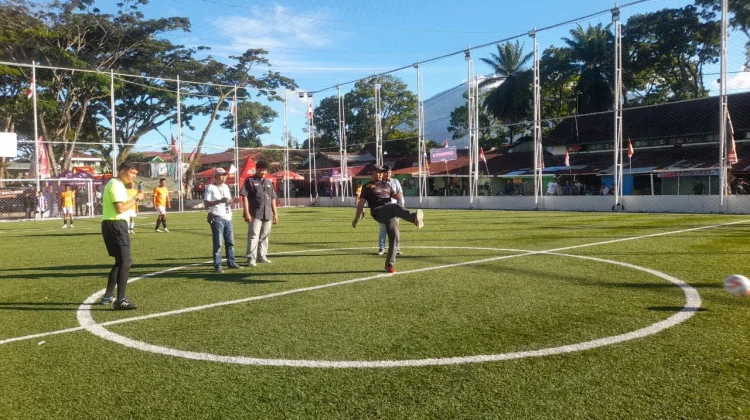 HUT RI, 16 Tim Pelajar Berebut Tahta Mini Soccer Makodim 0304/Agam