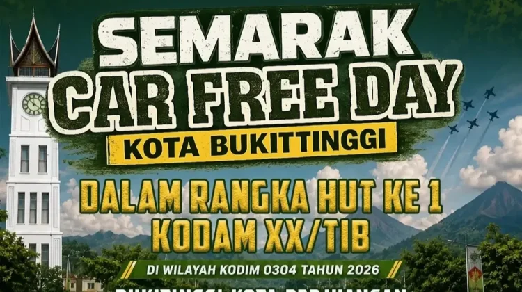 CFD HUT Kodam XX/TIB Ke 1 Dihelat, TNI-Rakyat Bersatu Dalam Kebersamaan