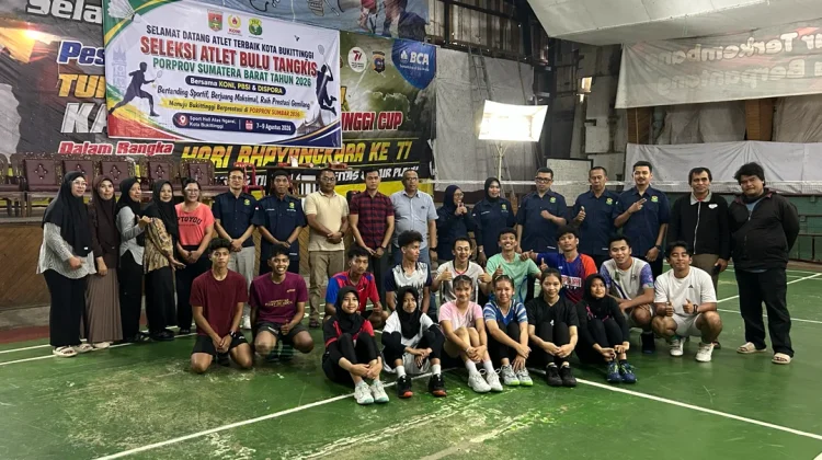 PBSI Bukittinggi Laksanakan Seleksi Atlet untuk Porprov Sumbar 2026
