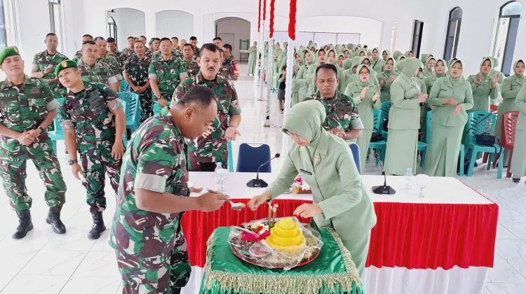 Setahun Kodam XX/TIB, Prajurit Kodim 0304/Agam Ikuti Syukuran Secara Daring