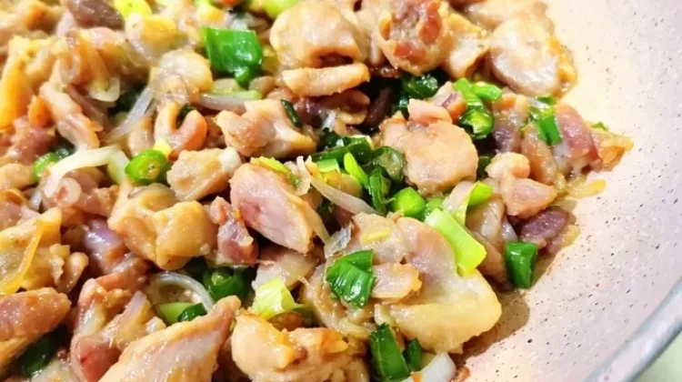 Tumis Ayam Mayo Cabe Hijau yang Juicy