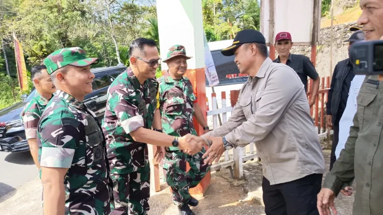 Tim Wasev TNI AD Tinjau TMMD ke-129 Kodim 0304/Agam