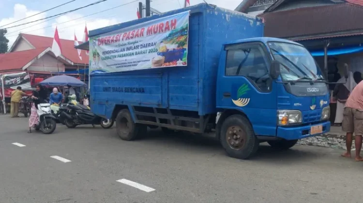 Gelar Pasar Murah, Pemkab Pasaman Barat Upayakan Tekan Inflasi Daerah