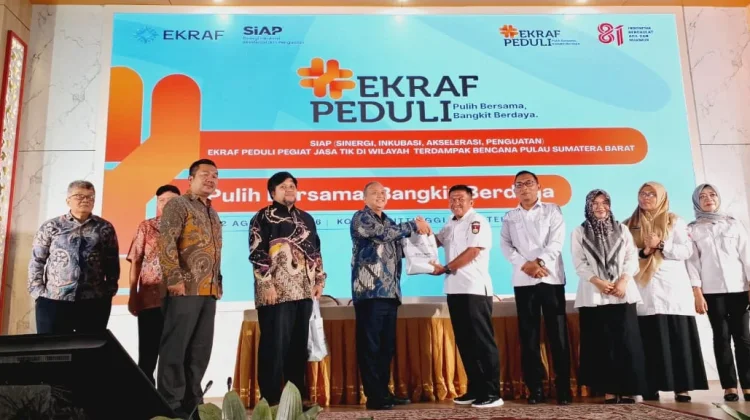 Ekraf Peduli SIAP, Dorong Ekonomi Kreatif Bukittinggi Bangkit Pasca Bencana