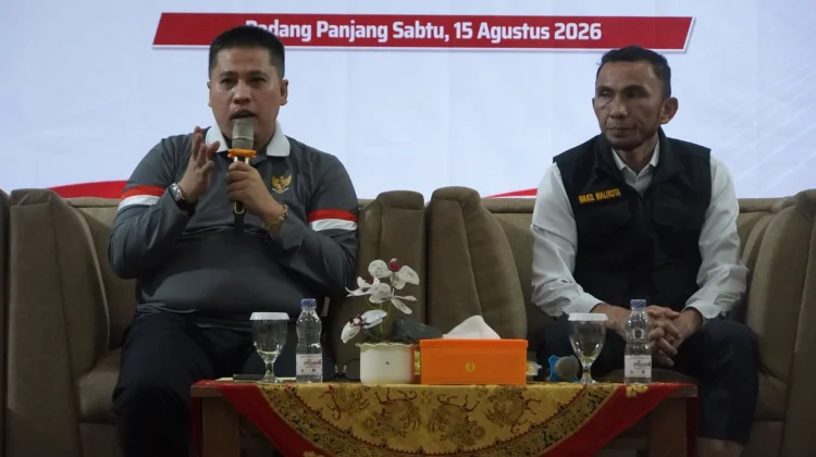 65 Paskibraka Padang Panjang Dibekali Wako, Wawako, dan Dandim