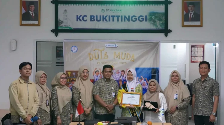Duta Muda BPJS Kesehatan Cabang Bukittinggi, Aziziah Putri Siap Jadi Role Model JKN