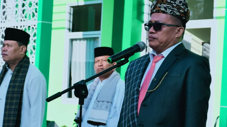 Upacara HUT RI ke-81 Diwarnai Duka, Kakankemenag Bukittinggi Doakan Korban Bencana