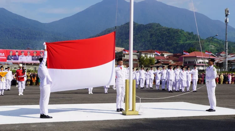 65 Anggota Paskibraka Padang Panjang Sukses Kibarkan Merah Putih