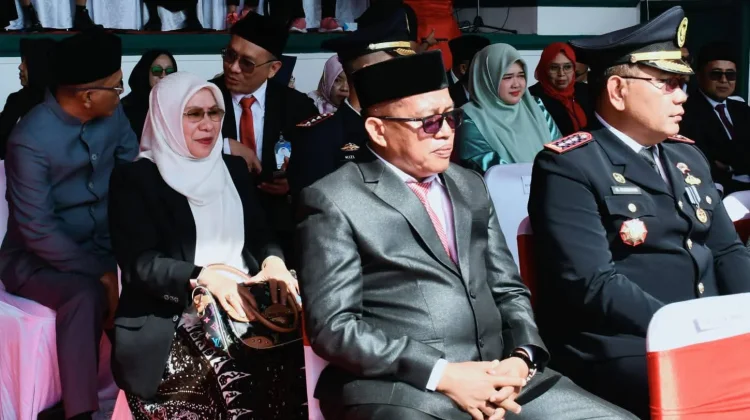 Kementrian Haji dan Umrah Kota Bukittinggi Ikuti Upacara HUT RI ke-81