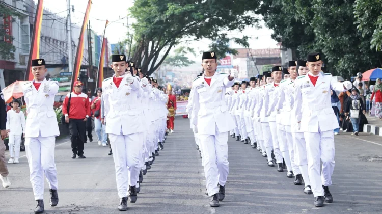 Pemko Payakumbuh Gelar Pawai Alegoris HUT ke-81 RI