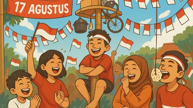 Antusiasme Warga Menyambut HUT RI ke-81