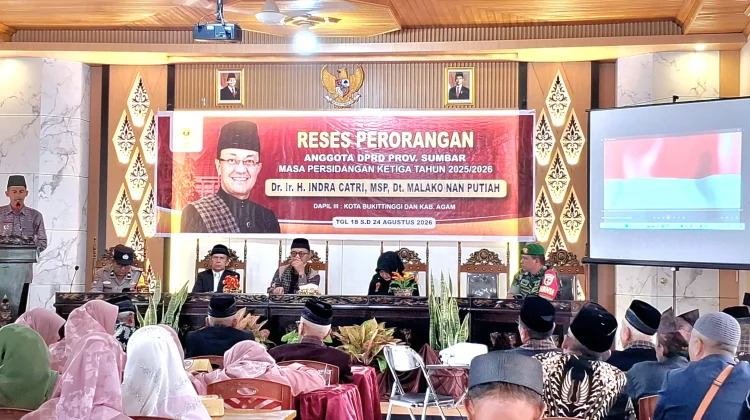 Indra Catri Ajak Pemuka Adat Bersatu Bangun Nagari Panampuang