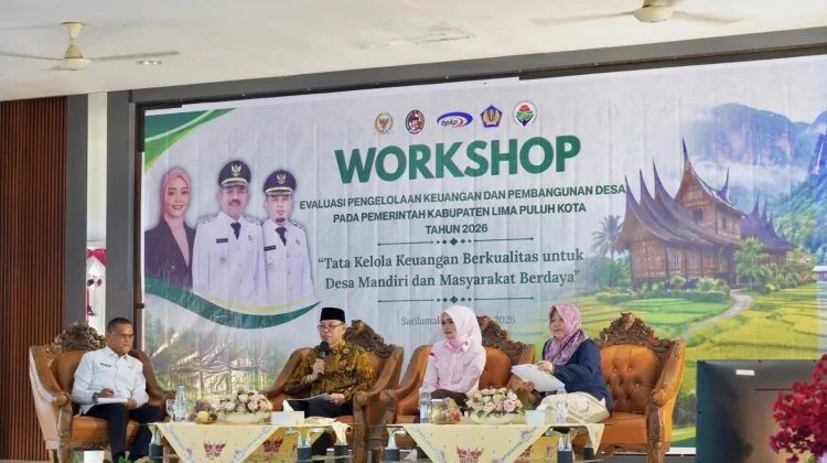 Workshop BPKP Perkuat Tata Kelola Desa Lima Puluh Kota