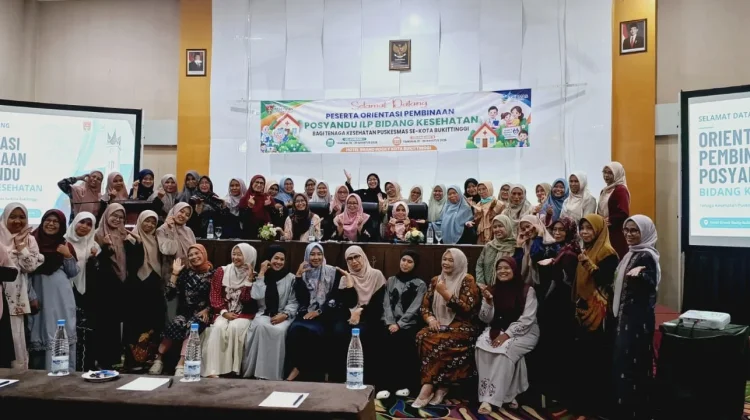 649 Kader Posyandu Bukittinggi Dilatih Dukung Transformasi Layanan ILP