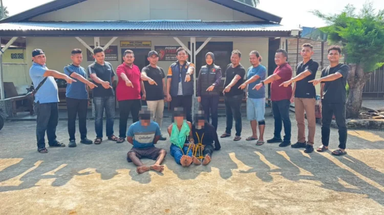Sat Reskrim Polres Pasbar Tangkap Empat Terduga Pelaku Pemerkosaan di Air Bangis