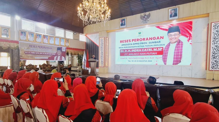 Indra Catri Tegaskan Aspirasi Masyarakat Jadi Prioritas DPRD Sumbar