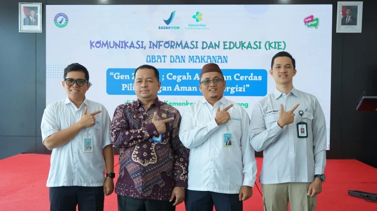 BBPOM di Pangkal Pinang Dorong Gen Z Bijak dan Cerdas Konsumsi Obat dan Makanan