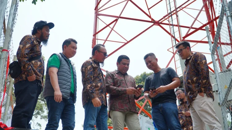 Telkomsel Hadirkan BTS Baru, Buka Akses Digital di Jorong Lariang