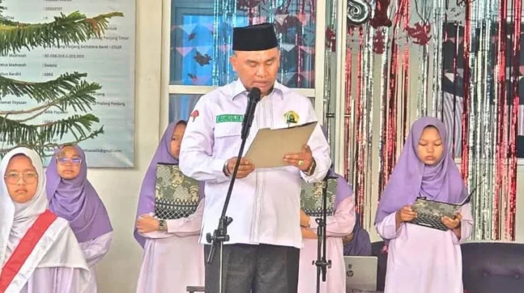 Kemenag dan Dinsos Gelar Upacara Serentak Stop Bullying di 12 Madrasah