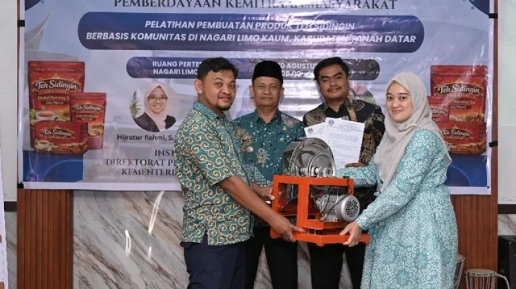 Pilot Project Teh Sidingin Berbasis Komunitas Limo Kaum