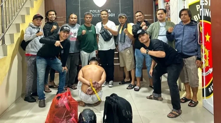 Satreskrim Polresta Bukittinggi Gagalkan Aksi Rampok Modus Pecah Kaca