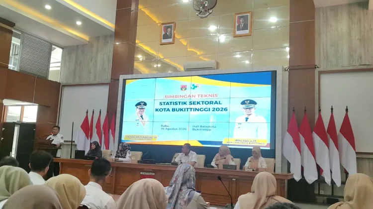 Bimtek Statistik Sektoral 2026 Perkuat Tata Kelola Data Kota Bukittinggi
